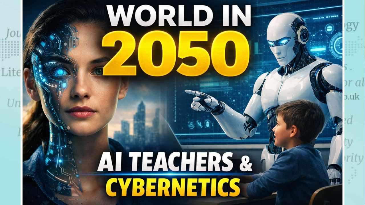 Cybernetics and AI Teachers : What Could the World Look Like in 2050 ...