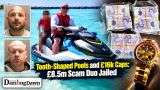 Ian Barnes and Alastair Ramage Jailed: £8.5m Scam, Tooth-Shaped Pools?